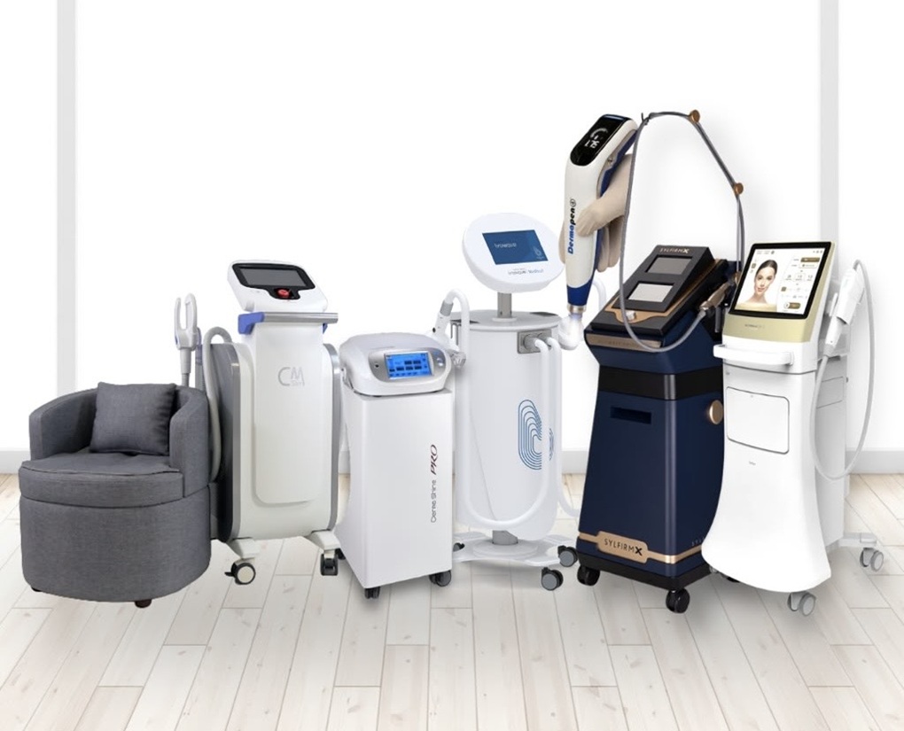 Premium aesthetic devices used at Healthy Look Aesthetic